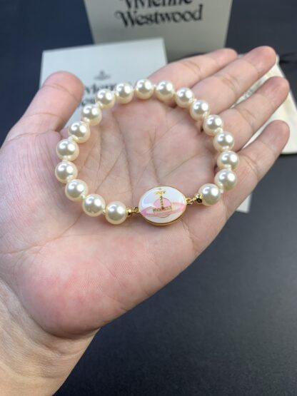 Vivienne Westwood Pearl Magnetic Bracelet - Image 5