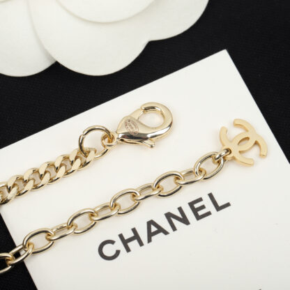 Chanel Heart Resin Necklace - Image 5