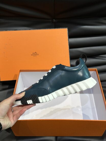 Hermès light blue all-match casual sneakers - Image 6