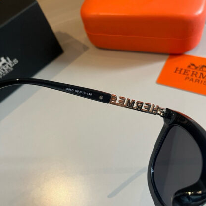 Hermès Classic Square Frame Sunglasses - Image 6
