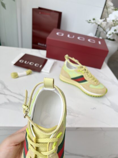 Gucci removable and adjustable ankle strap sneakers - Image 6
