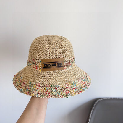 Dior colorful patchwork holiday style bucket hat - Image 7