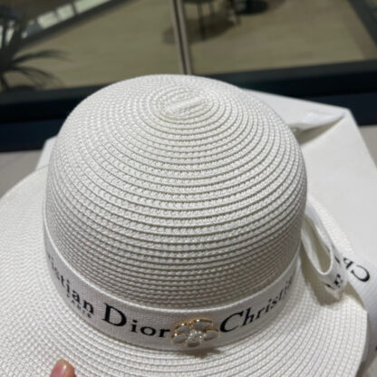 Dior straw sun hat - Image 7