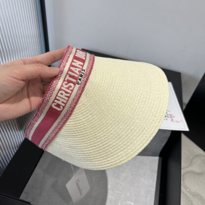Dior Straw Sunhat - Image 7