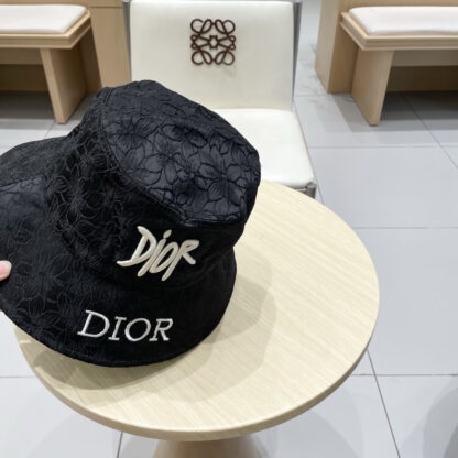 Dior embroidered lettering bucket hat - Image 7