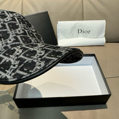 Dior Vintage Canvas Baseball Cap - Image 7