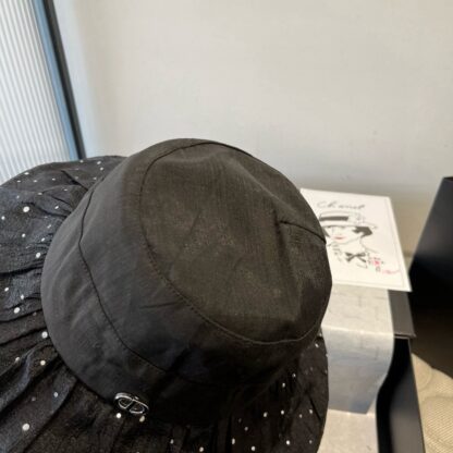Dior ruffled sun hat - Image 7