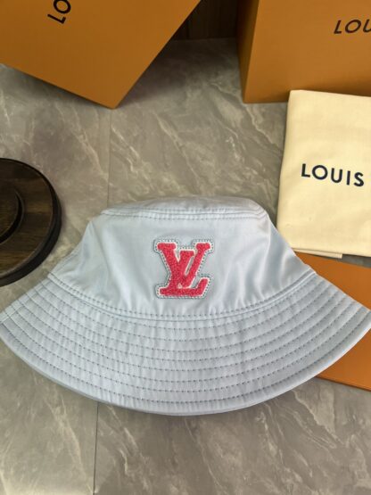 Louis Vuitton Spring and Summer New Bucket Hat Signature Cotton Hat - Image 6