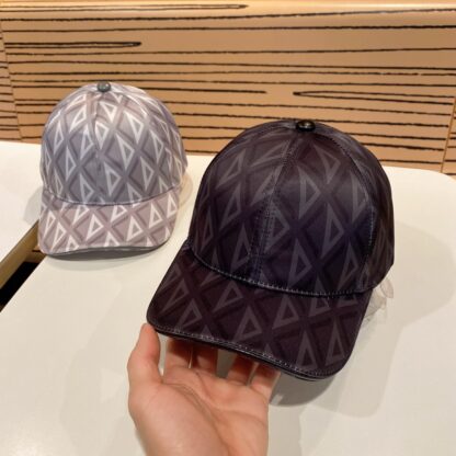 Dior classic casual versatile web baseball cap - Image 7
