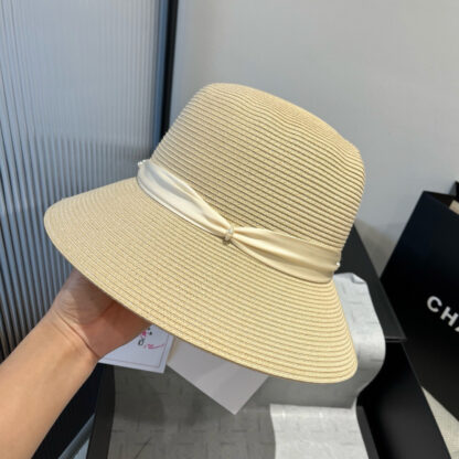 Dior exquisite simple straw bucket hat - Image 7