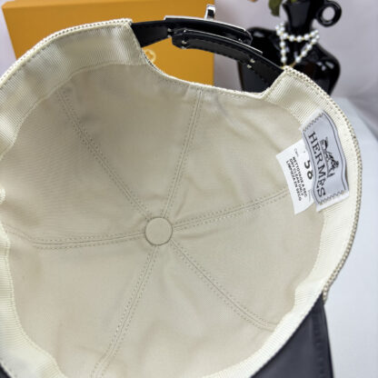 Hermès Unisex Canvas Baseball Cap - Image 6
