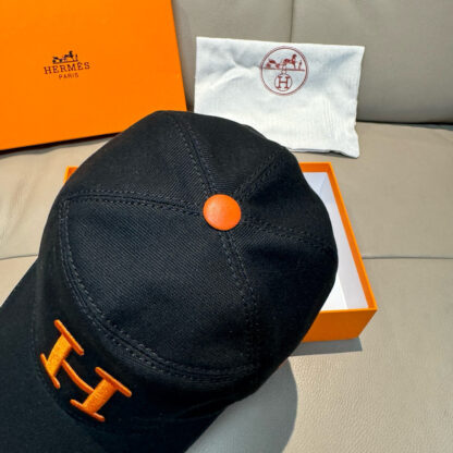 Hermès canvas baseball cap - Image 6