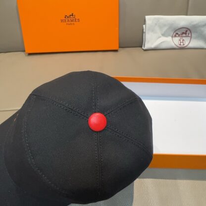 Hermès canvas baseball cap - Image 6