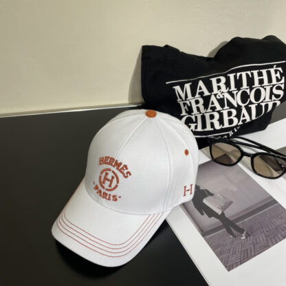 Hermes canvas baseball cap - Image 5