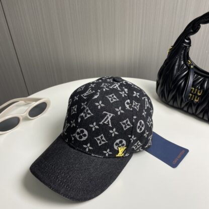 Louis Vuitton denim jacquard baseball cap - Image 6