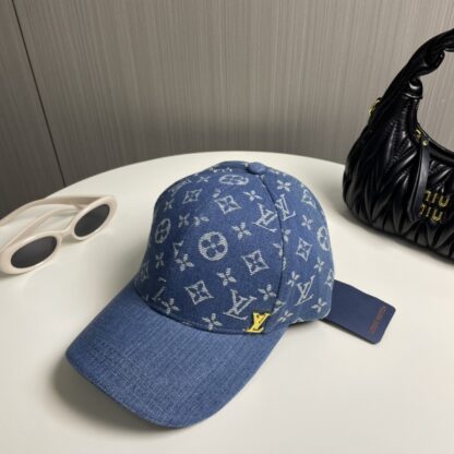 Louis Vuitton denim jacquard baseball cap - Image 6