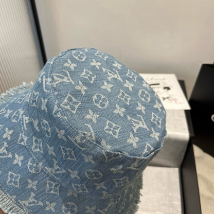 Louis Vuitton Denim Bucket Hat - Image 6
