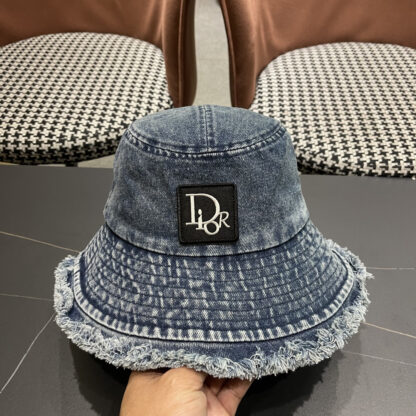 Dior Denim Bucket Hat - Image 7