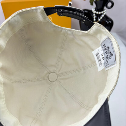 Hermès Unisex Canvas Baseball Cap - Image 6