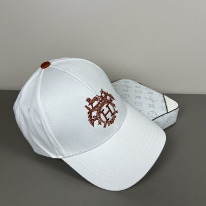 Hermès canvas baseball cap - Image 5