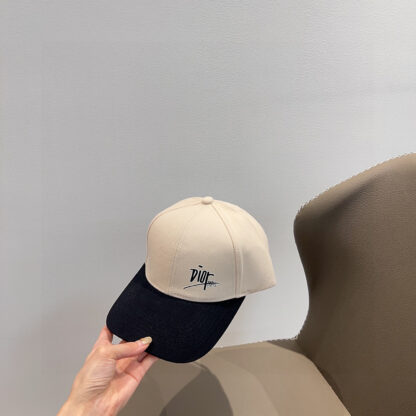 Dior patchwork simple baseball cap - Image 7