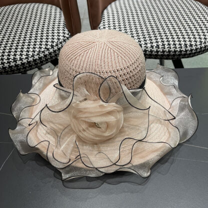 Dior elegant wide-brimmed sun hat - Image 6