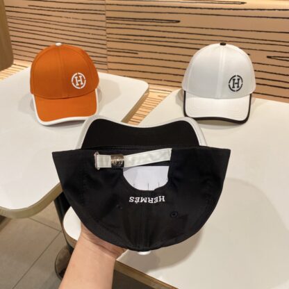 Hermès Unisex Canvas Baseball Cap - Image 6