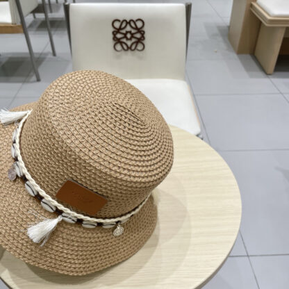 Hermès hollow bucket straw hat - Image 6