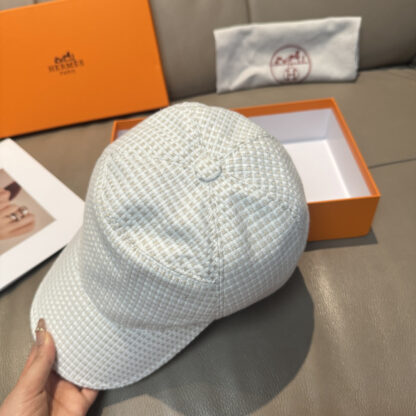 Hermès canvas baseball cap - Image 6