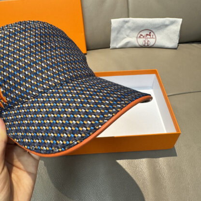 Hermès canvas baseball cap - Image 6
