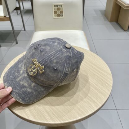 Hermès Unisex Canvas Baseball Cap - Image 6