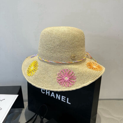 Dior stylish raffia hat - Image 7