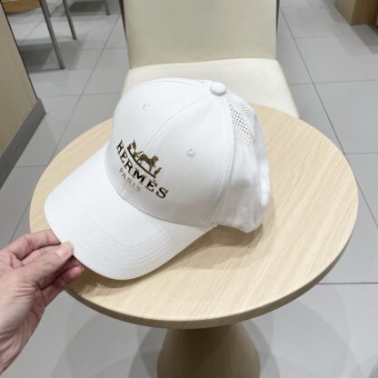 Hermès canvas baseball cap - Image 6