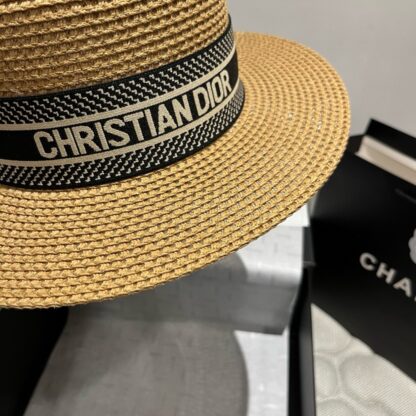 Dior Fashion Flat Top Hat - Image 7