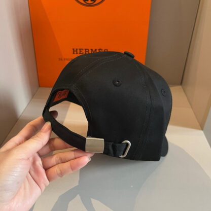 Hermès Unisex Canvas Baseball Cap - Image 6