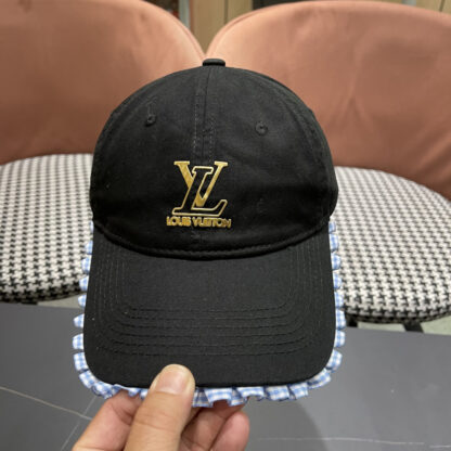 Louis Vuitton Korean style lace baseball cap for women - Image 7
