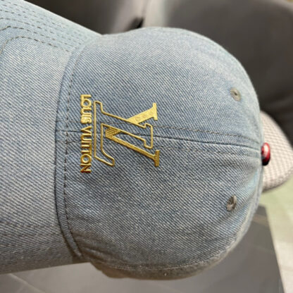 Louis Vuitton Denim Baseball Cap - Image 7