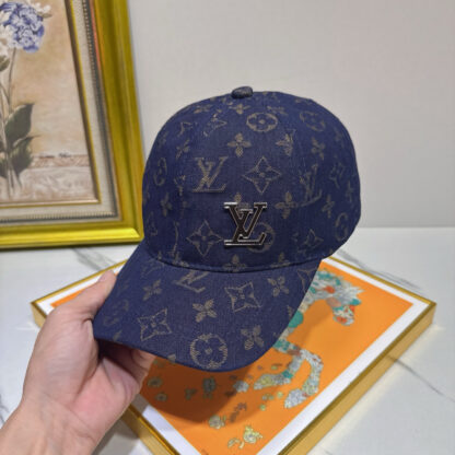 Louis Vuitton denim cotton baseball cap - Image 6