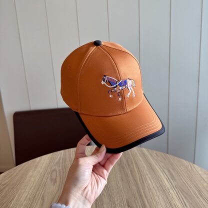 Hermès Unisex Canvas Baseball Cap - Image 6