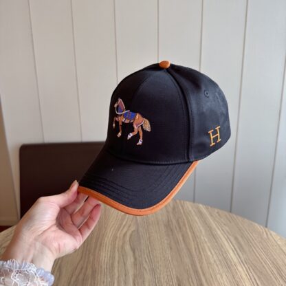 Hermès Unisex Canvas Baseball Cap - Image 6