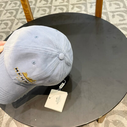 Hermès canvas baseball cap - Image 6