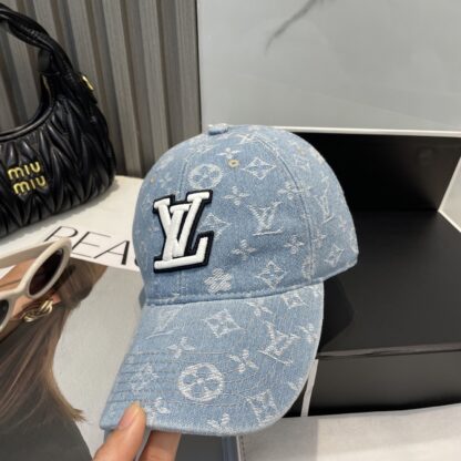 Louis Vuitton new denim baseball cap - Image 6