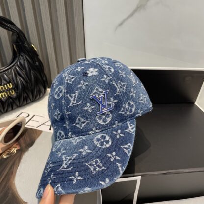 Louis Vuitton new denim baseball cap - Image 6