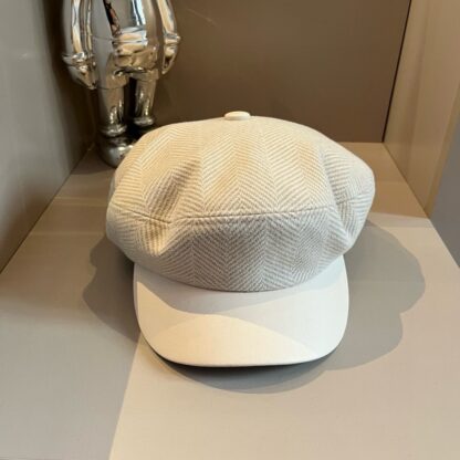 Hermès woolen new duckbill military cap - Image 6