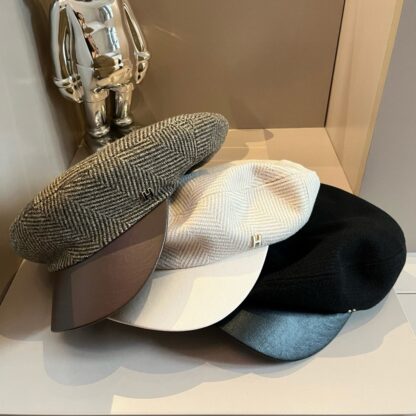 Hermès woolen new duckbill military cap - Image 6