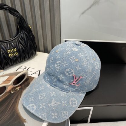 Louis Vuitton new denim baseball cap - Image 6