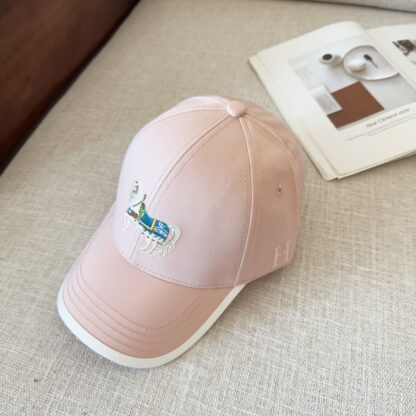 Hermès Unisex Canvas Baseball Cap - Image 6