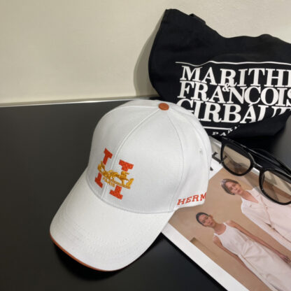 Hermès canvas baseball cap - Image 5