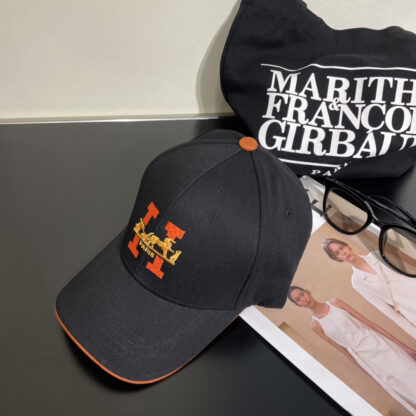 Hermès canvas baseball cap - Image 5