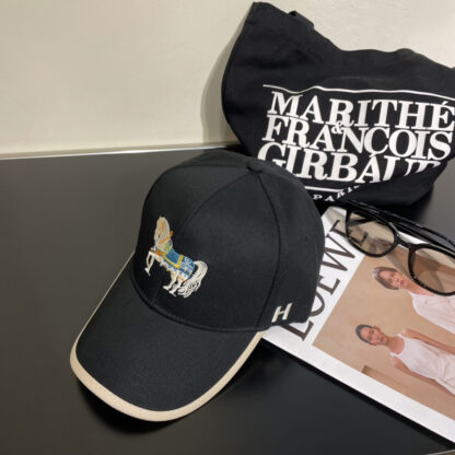 Hermès canvas baseball cap - Image 5